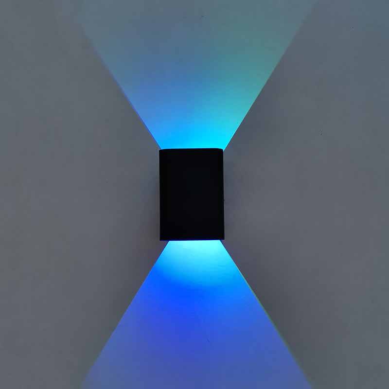 5W RGB with Controller indoor lights led led light indoor indoor led light indoor led stair lights Wall Lights Indoor Up And Down Wandlamp Aluminum Material Lamp