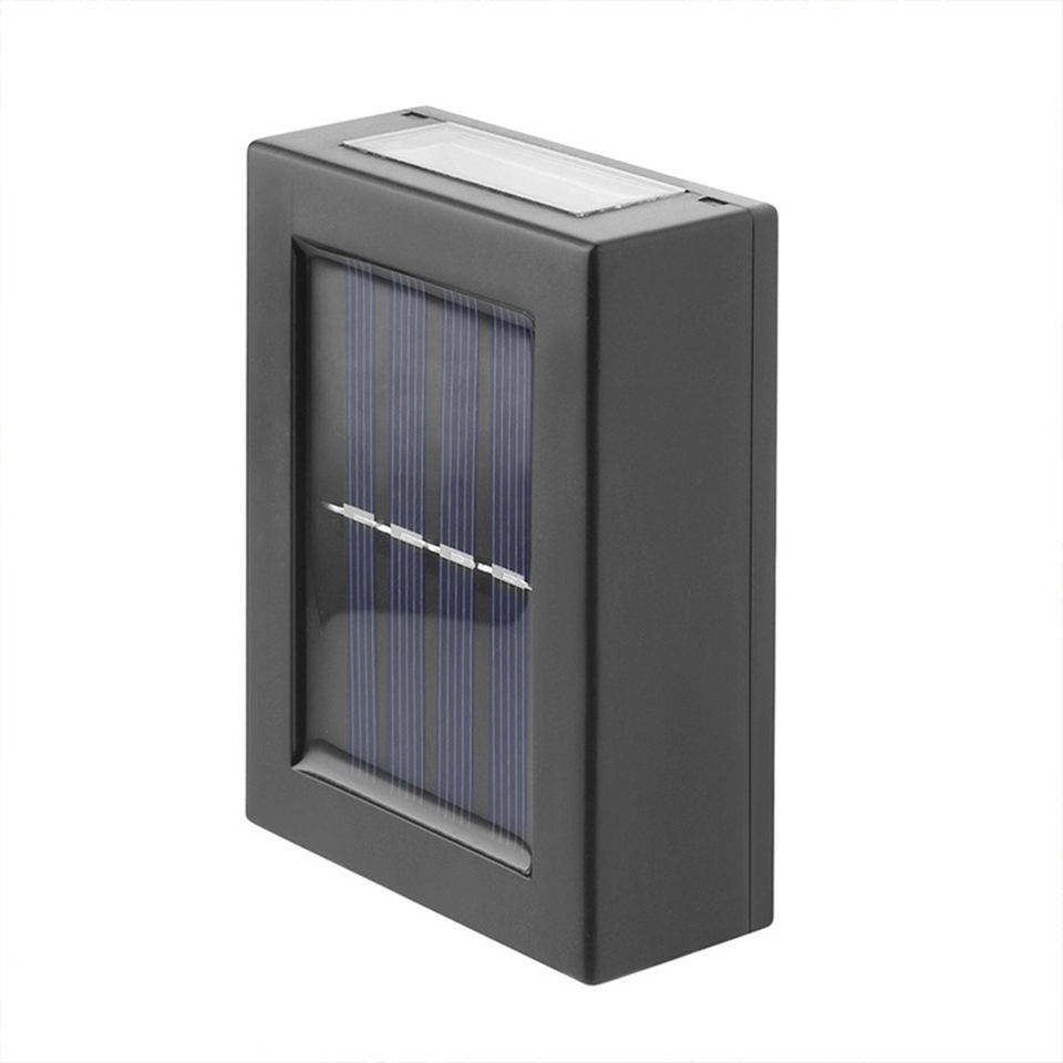Hot Selling Outdoor Smart Garden Decorative Hanging Light Waterproof Up and Down Luminous Led Solar Wall Light