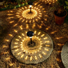 Solar lawn lamp glass light garden landscape decoration inserted path lamp monocrystalline polysilicon 600mah 1000MA battery