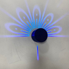 Creative Peacock Wall Lamps Led Wall Light for Bedroom Bedside Lamp Indoor Decor Wall Sconce Lighting Fixtures Luminaria