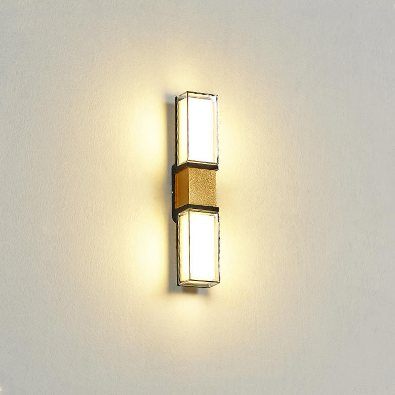 9W 10W Outdoor Wall Light LED Waterproof IP65 Aluminum Strip Indoor And Outdoor Lighting Decoration Garden Porch Light Fixtures 85-265v