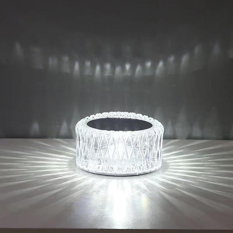 Table Lamps Led Acrylic Table Lamp Rechargeable Lamp Item Lighting Style Modern indoor