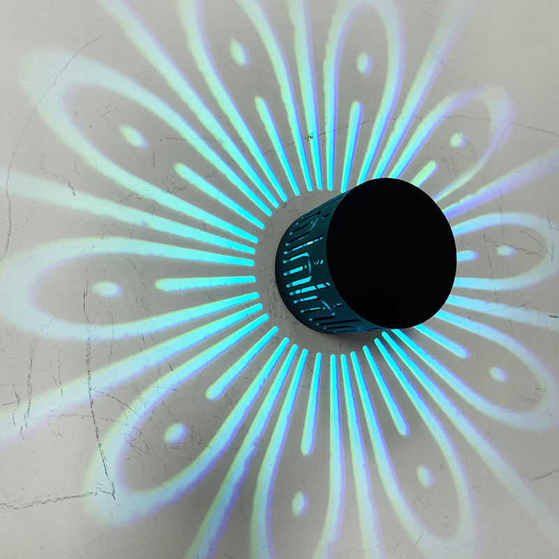 New Peacock Lamp Led Wall Light RGB Sconces Lighting decoration lamp indoor light