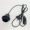 E27 E14 US AU UK EU Extension Power Cord With 303 Switch Cable 1.8m Screw Base Lamp Holder LED Pendant Light Head Bulb Socket