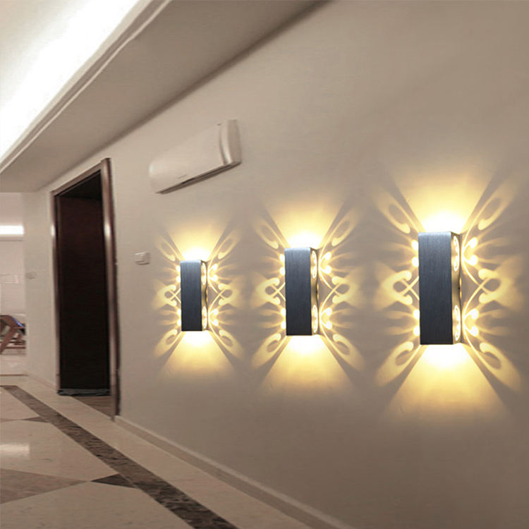 Decorative Led Lamp Double Butterfly Wall Light And Indoor Night Light.LED Light Indoor Light Lamp Decorative Goods