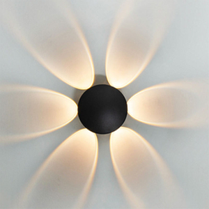 New led wall sconce modern minimalist outdoor American living room moisture-proof waterproof wall lamp