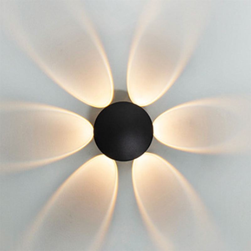 New led wall sconce modern minimalist outdoor American living room moisture-proof waterproof wall lamp