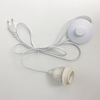 Eu Plug e27 power cord Lamp holder With Eu Plug On/off Switch VDE OEM 2.5A 250V best price quality