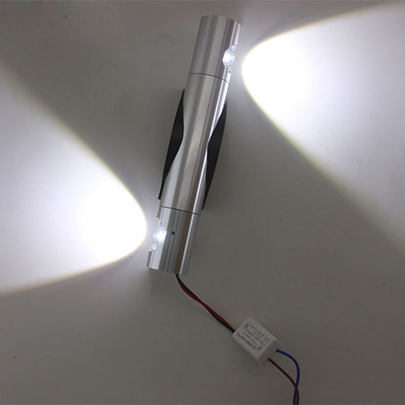 2x3W AC85-265V 360 Degrees Rotation LED Wall Light Fixtures Reading Wall Lamp Mirror Lighting Stair Light Modern Wall Sconce