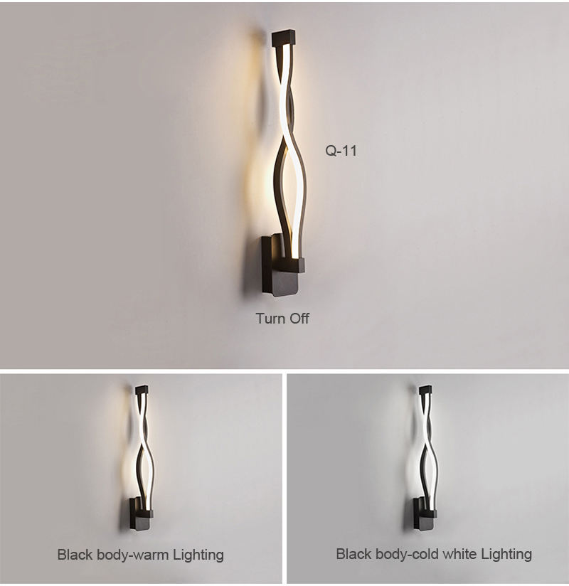 LED Wall Lamp Factory direct supplier wall mount led light hotel for 2.4G Remote Control APP 220V lighting Up and Down night