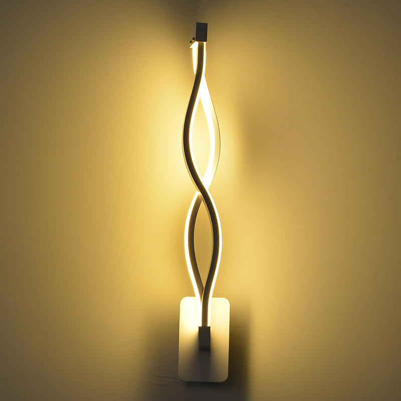 LED Wall Lamp Factory direct supplier wall mount led light hotel for 2.4G Remote Control APP 220V lighting Up and Down night