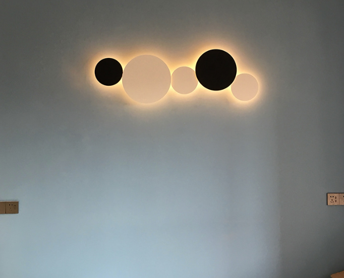 Modern Led Light Round Shape Led Wall Lamp And High-quality Indoor Nightlight Bedside Lamps