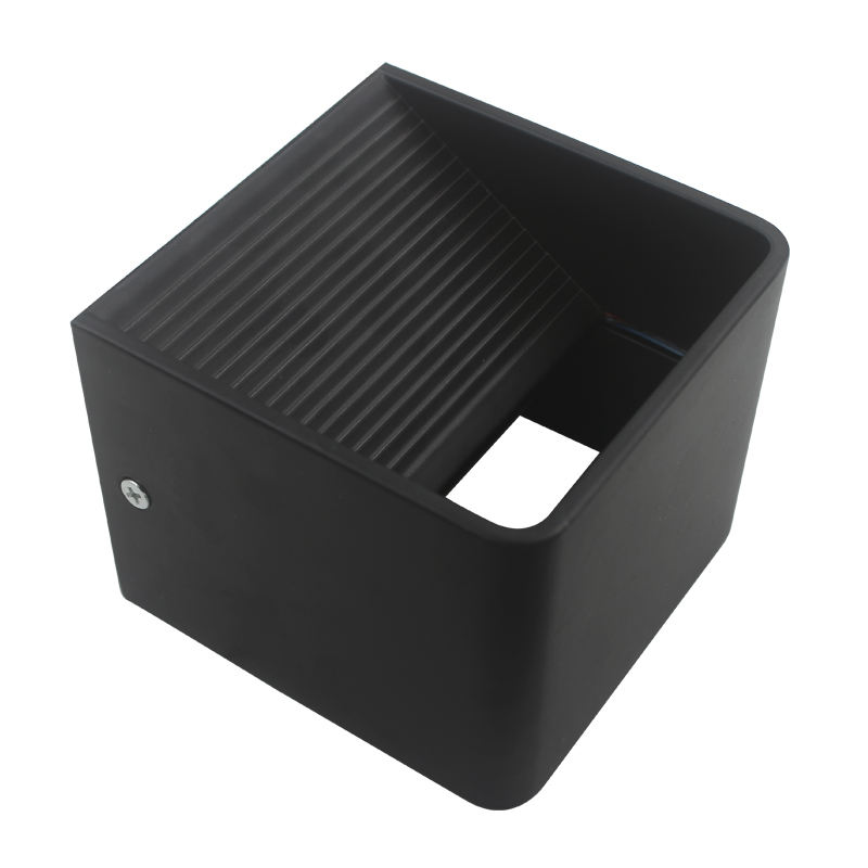 Black Ceramic 3W Cube Led Wall Lamp Up And Down for Indoor Decrotaion with Factory Price Wall Lamp Modern Lighting