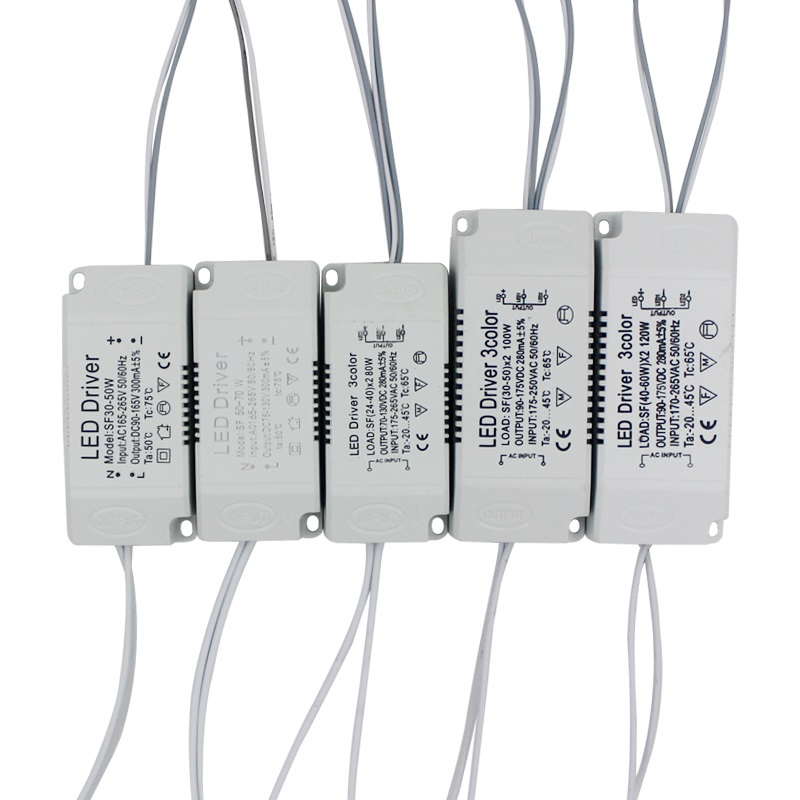8-120W LED Driver Power Supply Adapter For AC220V Non-Isolating Transformer Ceiling Light Replacement Bulb Chip
