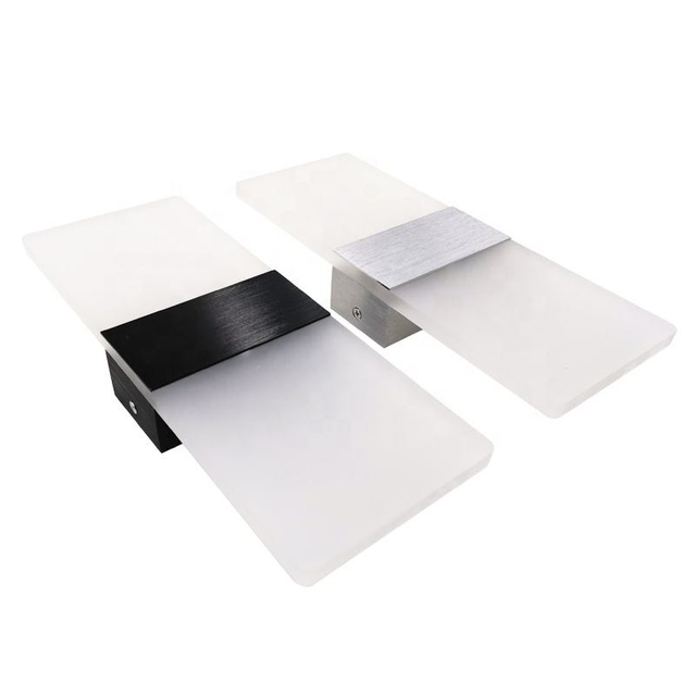 Led Wall Sconce Factory Supply Hotel Light Acrylic Surface Mounted Indoor Bathroom Dressing Room Bedside Barber Shop Decorative
