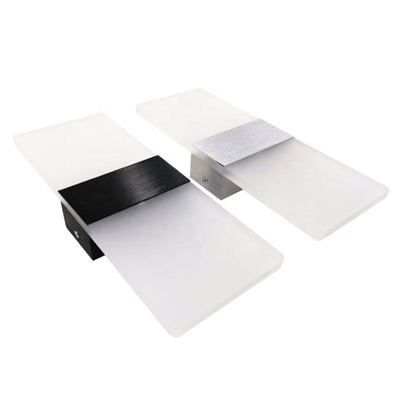 Led Wall Sconce Factory Supply Hotel Light Acrylic Surface Mounted Indoor Bathroom Dressing Room Bedside Barber Shop Decorative