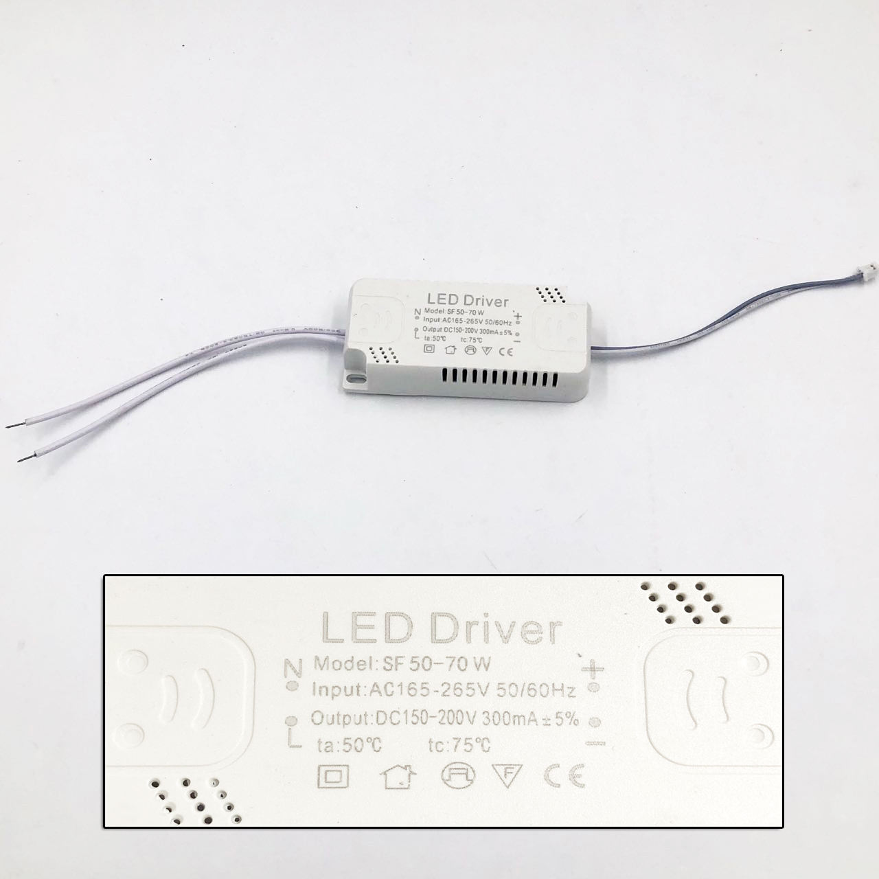 8-120W LED Driver Power Supply Adapter For AC220V Non-Isolating Transformer Ceiling Light Replacement Bulb 