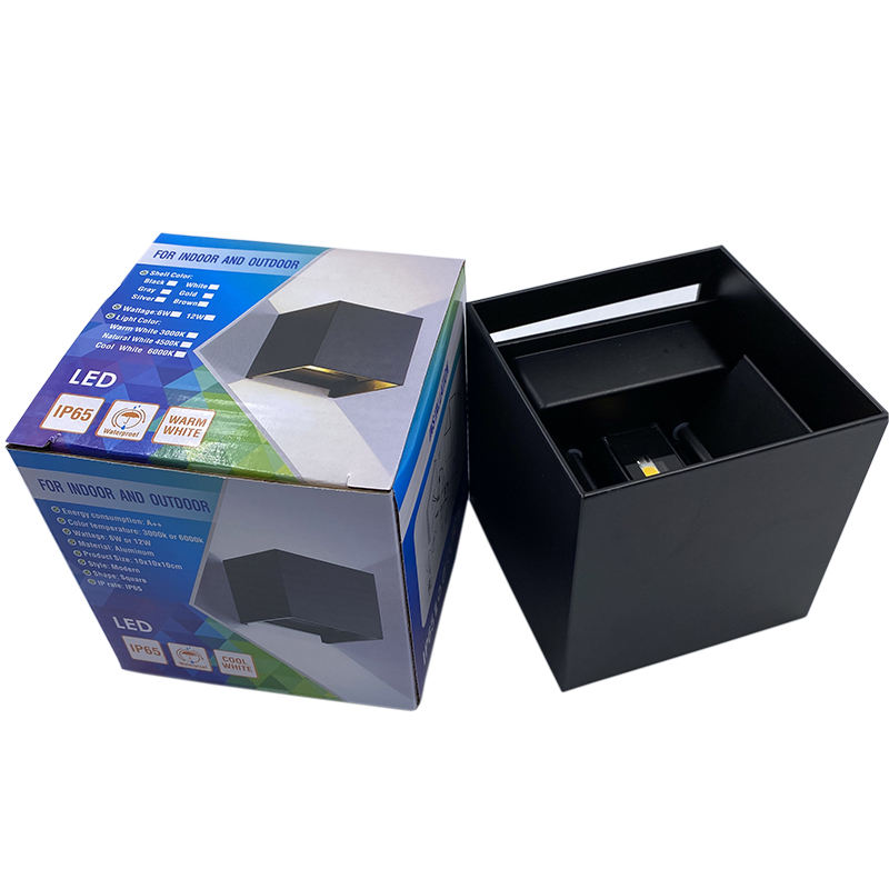 Adjustable Angle Luminary Waterproof Garden 12W LED Wandlamp Brace Wall Night Light Decorate for Outdoor Lighting