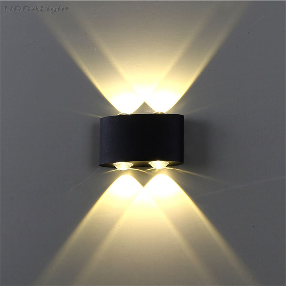 Hot Sale 4W LED Outdoor Wall Lamp Waterproof IP65 Garden Porch Lighting