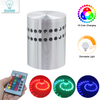 2023 modern Spiral hole LED RGB fancy wall light with Infrared Remote Control for wall light decorative