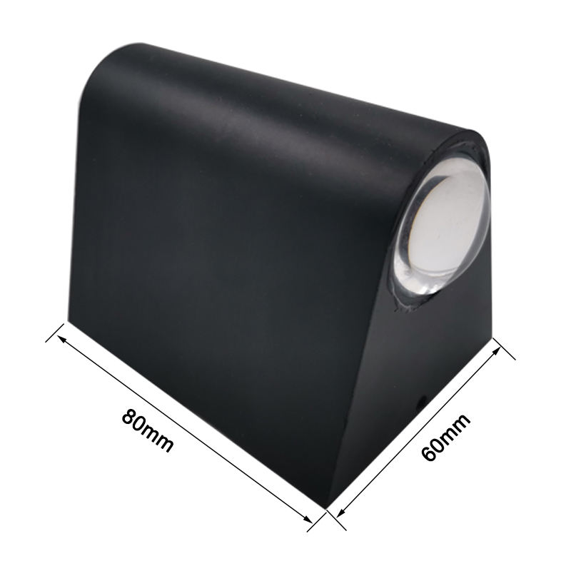 Modern 2W Wall Lights Bathroom Wall Mounted Sconce Waterproof Aluminum LED Wall Lamp Industrial Decoration Lighting Fixtures