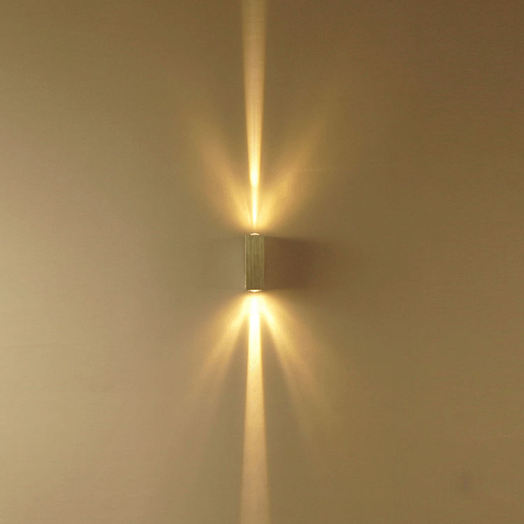 New LED Wall Lamp Outdoor Waterproof Corridor Wall Lighting 6W Aluminum Outdoor Lightintg