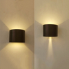 Waterproof semicircle design led wall light 6W outdoor lighting with factory direct price fixtures sconces light lamp sconce