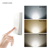 LED wandlamp modern home lighting decoration three-color wall lamp 2.4G dimming remote control aluminum lights