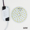 3W 5W 7W 9W 12W 18W SMD5730 Warm/Cold White Combined Color panel + Segmented control LED driver power supply for downlight