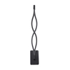 Modern black white wavy 16W Wall Lamp Fixture Acrylic Mounted Hotel Bathroom Lighting Bedside Sconce Wandlamp wall light
