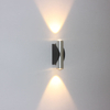factory direct supplied Short straight brushed black 2W 6W stairway lighting staircase Up and down LED sconce lamp