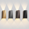 Modern Square 6W 12W LED Indoor Wall Lamp Aluminum Sconce Home Lighting Bedroom Living Room Aisle Decorate Wall Light AC85-265V