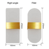 Led Wall Sconce Factory Supply Hotel Light Acrylic Surface Mounted Indoor Bathroom Dressing Room Bedside Barber Shop Decorative