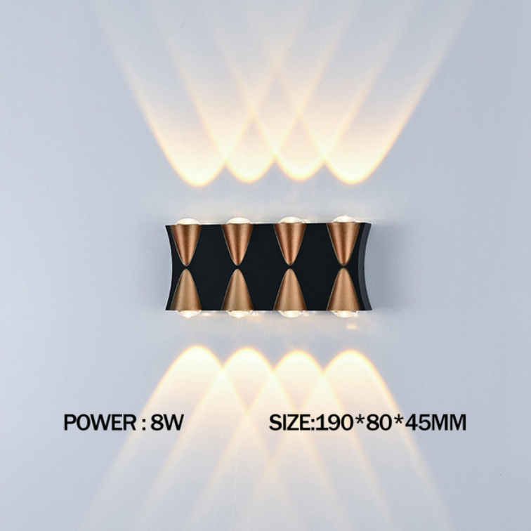LED Waterproof IP65 Garden Balcony Wall Lamp Decorative Indoor And Outdoor Wall Light