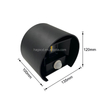 Waterproof semicircle design led wall light 6W outdoor lighting with factory direct price fixtures sconces light lamp