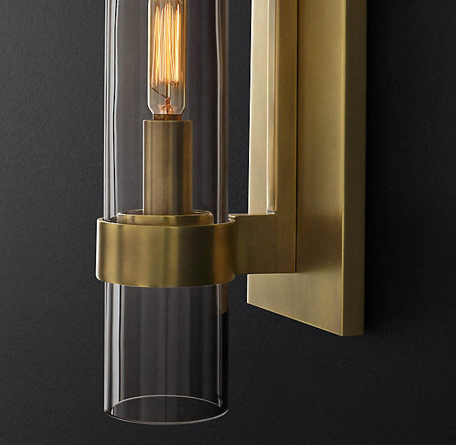Post modern designer American simple wall lamp Candle model Nordic personality bedroom bedside living room background wall lamp