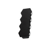 New Black Waterproof 4W 6W 8W Outdoor Wall Sconce Up Down Lights Wall Mounted Diamond-shaped Wall Lamp