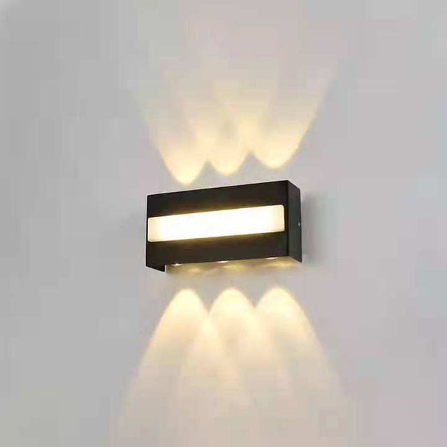 Led Wall Lamp Porch Outdoor Indoor Up Down Wall Light For Home Stair Bedroom Bedside Door Lamp Corridor Lighting Brand Light