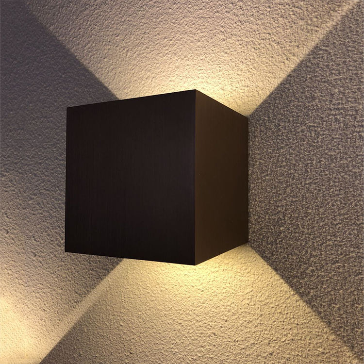 Cube CoB 6W LED Up Down Wall Sconce