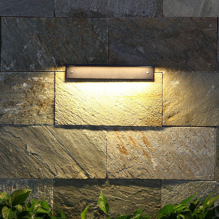 Outdoor Wandlamp Waterdichte LED Lange Moderne IP65 Licht Tuin Binnenplaats Balkon Blaker Armatuur 110V 220V outdoor wall sconce