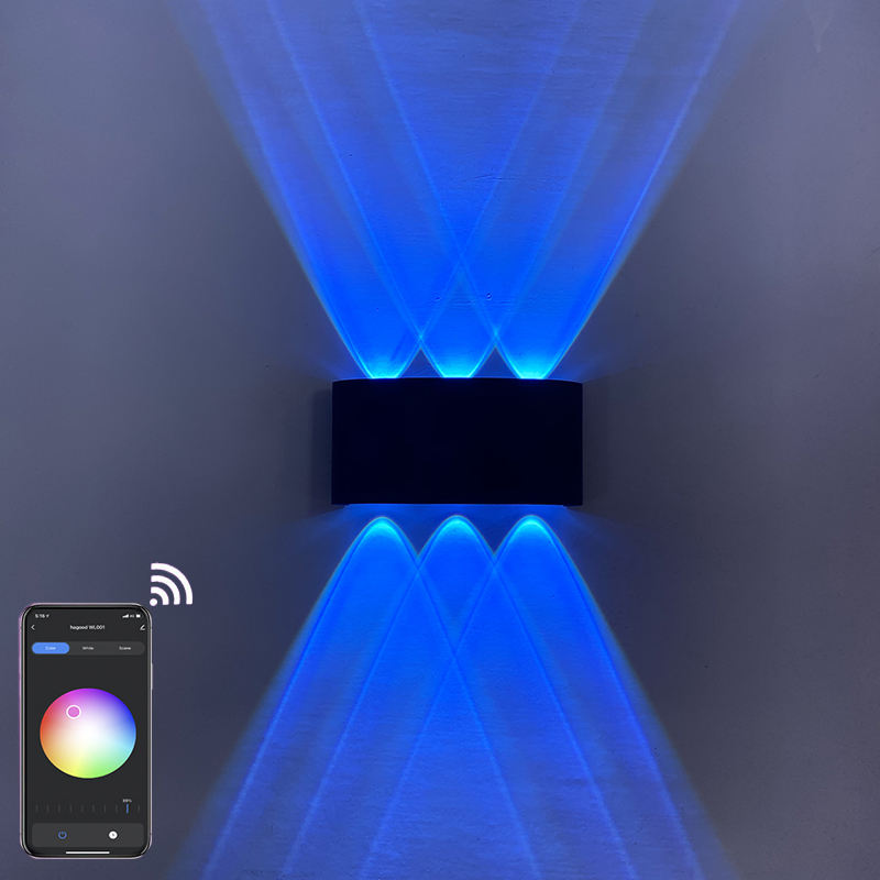 Outdoor LED Wandspot 10W Land schap Verlichting 220V Rood Groen Blauw RGB Wandlamp IP65 Waterdicht Eenstraals Verlichting