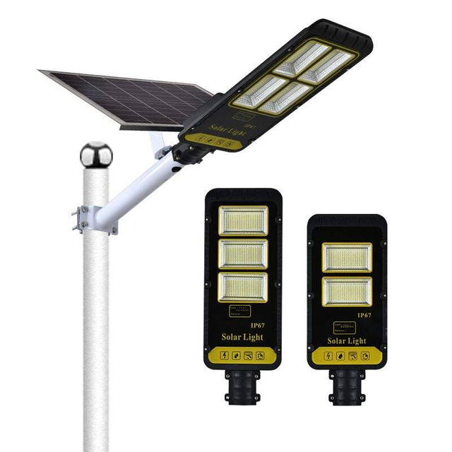 Hot Solar street outdoor solar light garden light household new rural with pole road square engineering light factory price