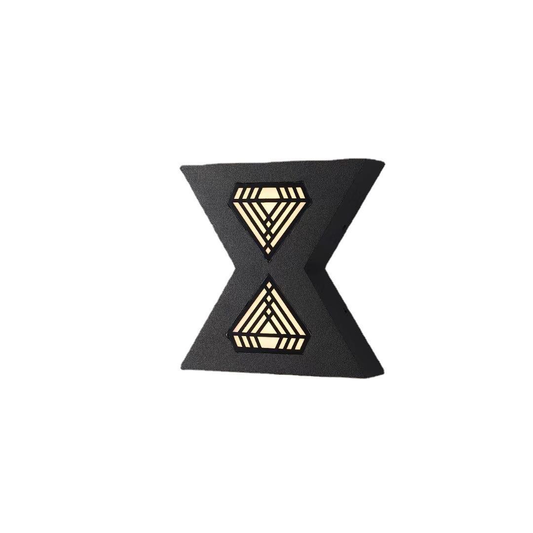 Modern Vierkante IP65 10W LED Wandlamp Aluminium Outdoor Waterdichte Wandlamp Tuin Veranda Patio Opzij Voordeur Wandlampen