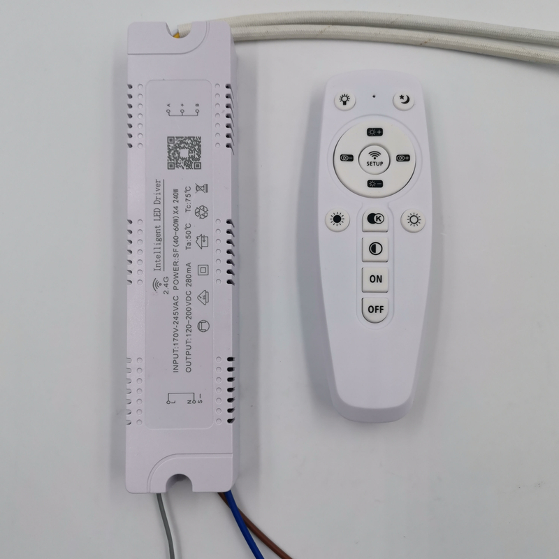 Tuya APP Gateway Compatible Zigbee Smart Dip Dimming Power Driver 2.4G app control and controller