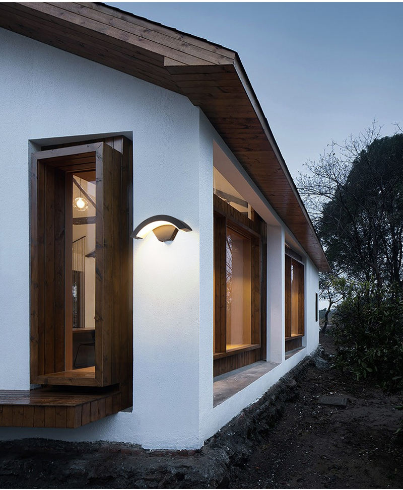 IP65 LED Wall Lamp Outdoor Waterproof Garden Lighting Aluminum Indoor Bedroom Living Room Stairs Wall Light Hot selling