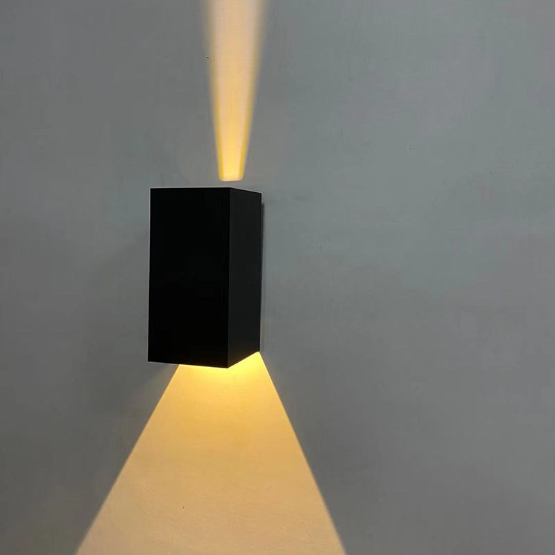 12W Waterproof Wall Light Outside Wall Mounted LED Wall Lamp Home Fixture Light Aluminum Lights
