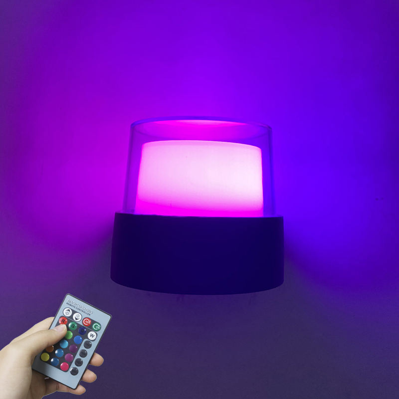 Decorative Led Lamp Acrylic Round Waterproof Wall Lamp And Outdoor Nightlight