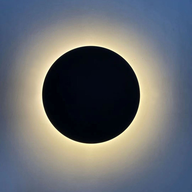 8W 12W 15W Modern Led Light LED Moon Lights Eclipse Lights Round And High-quality Indoor Nightlight Indoor