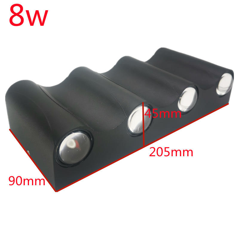 Led Wall Lamp Aluminum Outdoor IP65 Waterproof Up Down Wall Light Home Stair Bedroom Bedside Corridor 4/6/8W 2 Years Warranty