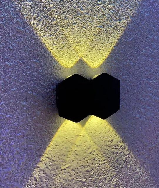 Modern LED Lamp Four Waterproof Wall Lamps And Decorative Outdoor Light